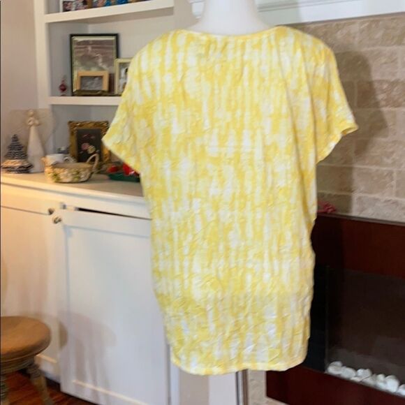 Zenergy by Chico’s yellow top - Picture 3 of 4